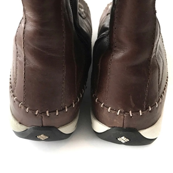 SOLD Columbia Transit Leather Fur Waterproof Boot - Picture 4 of 6